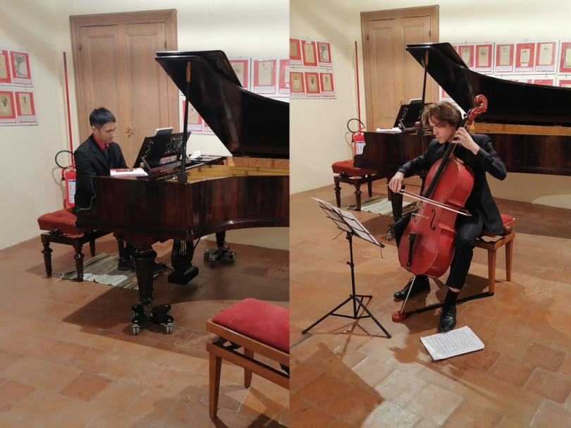 Villa Vidua ospita il duo piano-violoncello per 